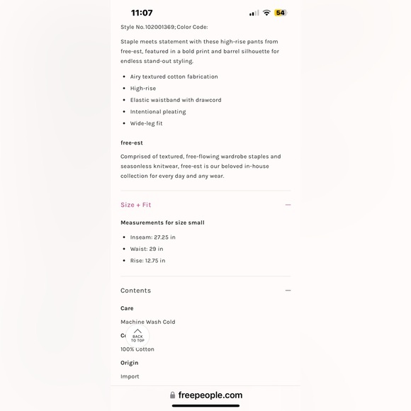 Free People Polished Tides Pants - Picture 5 of 11